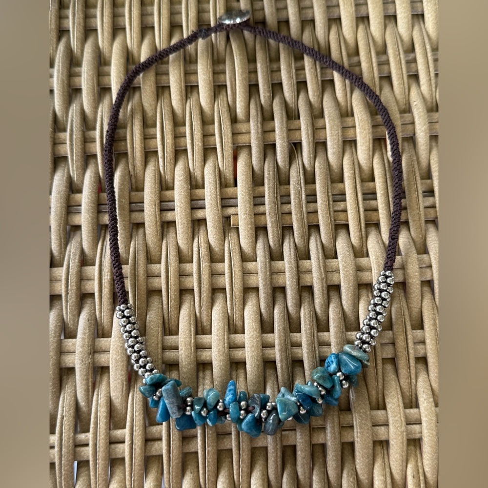 Joseph Nogucci Blue Turquoise Necklace